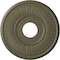 Ekena Millwork Berkshire Ceiling Medallion (Fits Canopies up to 7"), 15 3/4"OD x 3 7/8"ID x 3/4"P, Spartan Stone CM15BESSF - alternate 1